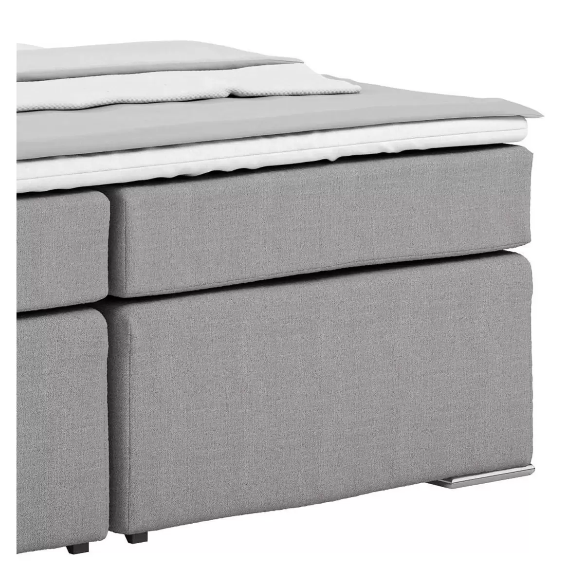 Boxspringbett Nero 180 x 200 Grau