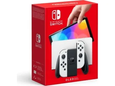 Nintendo Switch OLED - Spilkonsol - 1080p (Full HD) - hvid