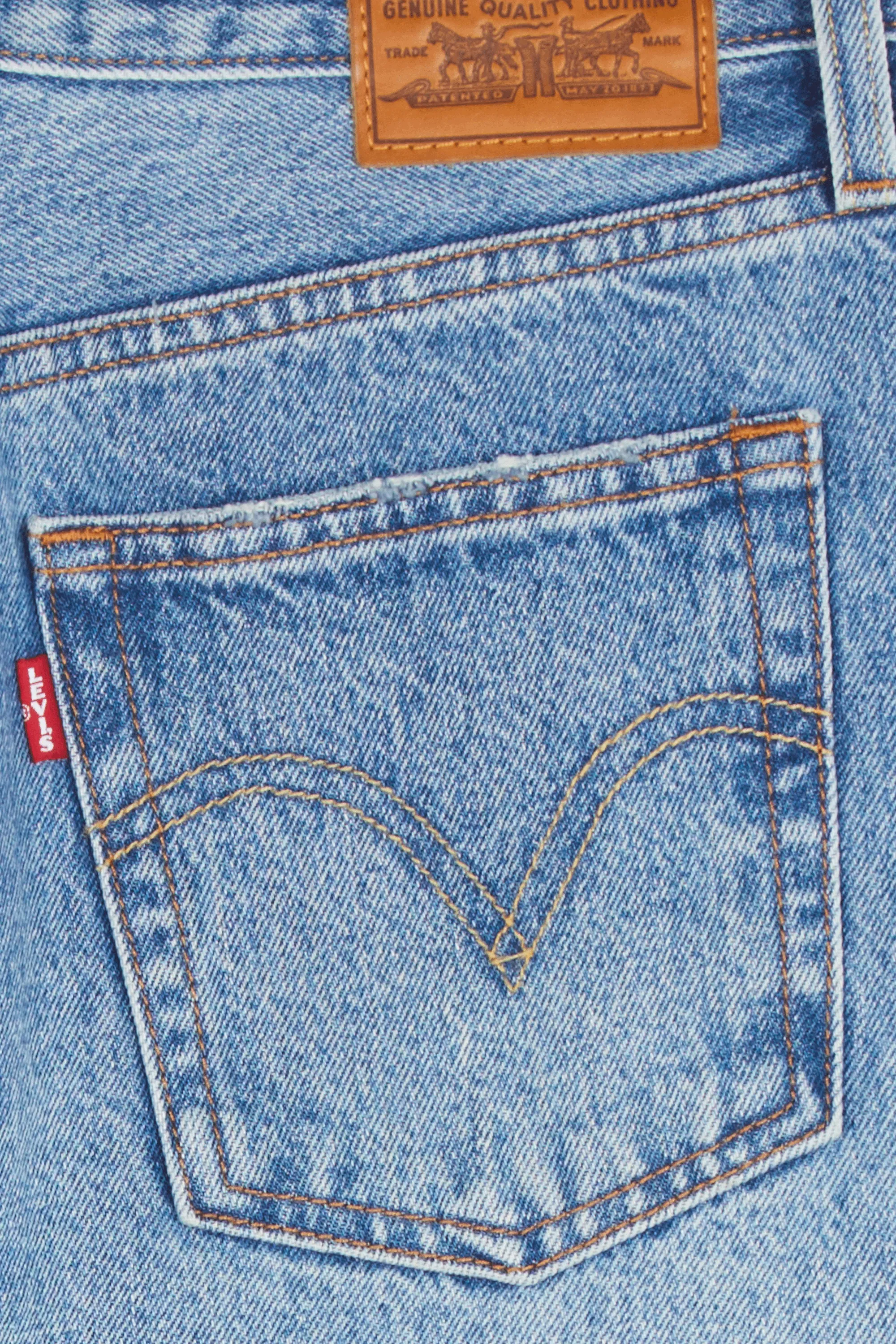 LEVI'S Jupe RECRAFTED ICON SKIRT Bleu