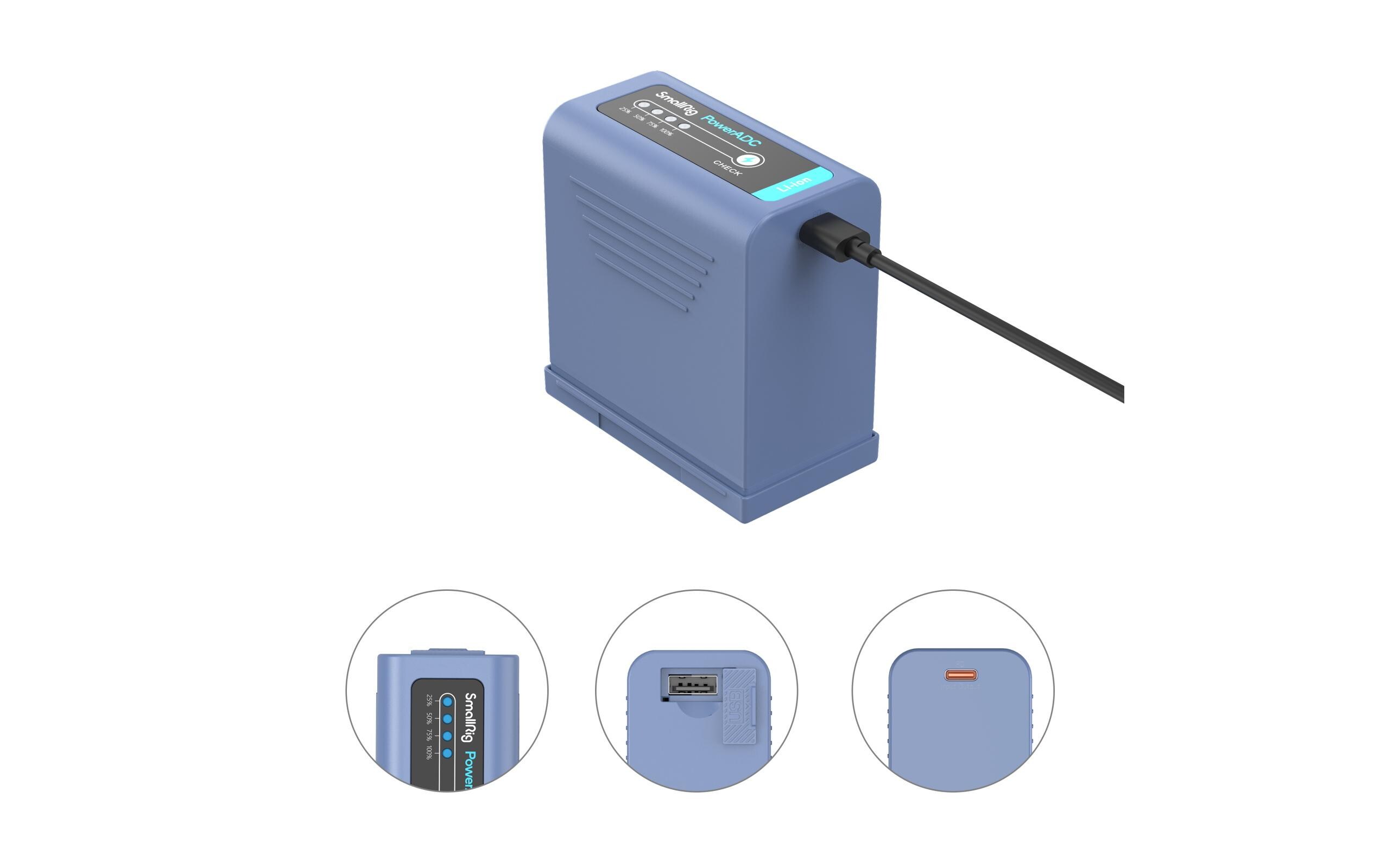 Digitalkamera-Akku NP-F970 USB-CUSB-C wiederaufladbarer Kamera-Akku