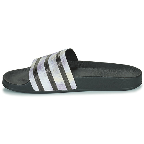 adidas Originals - ADILETTE Negro / Plateado