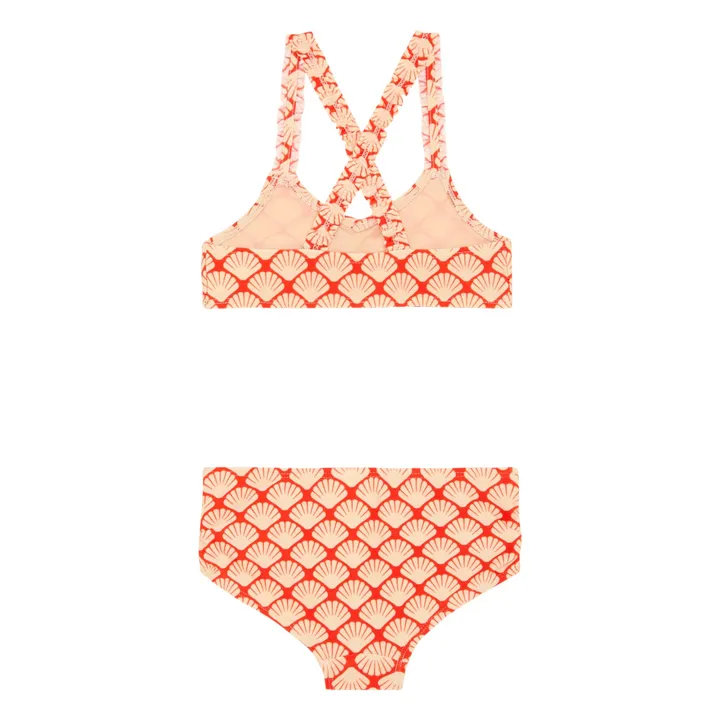 Beachlife Maillot 2 Pièces Coquillages | Rouge
