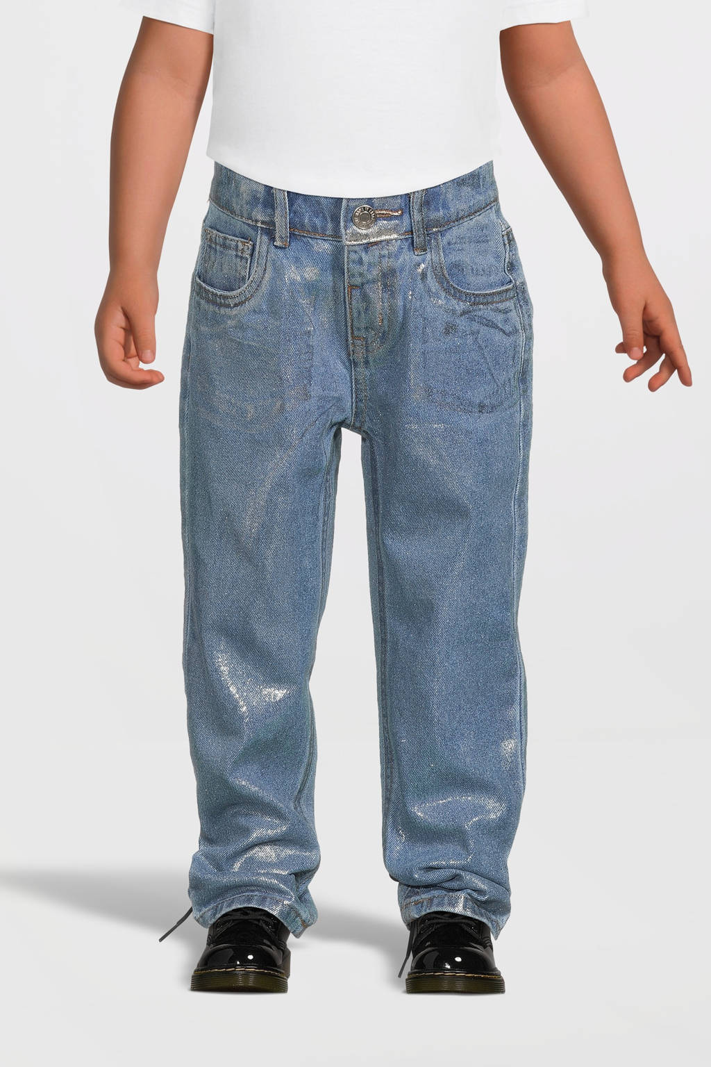 NAME IT mom jeans NMFBELLA medium blue denim