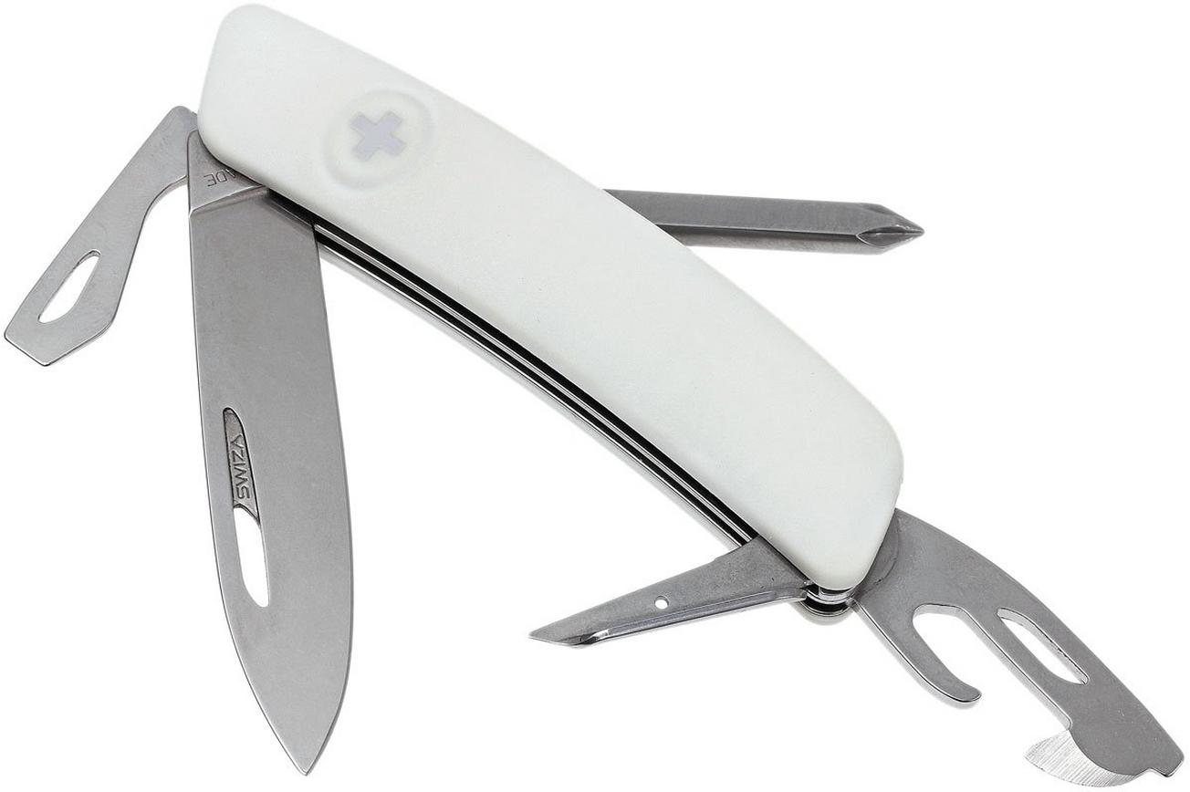 Swiza D04 Zwitsers zakmes, wit
