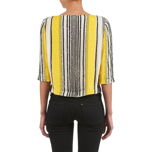 Antik Batik - ZABOU - Jaune / Blanc / Noir
