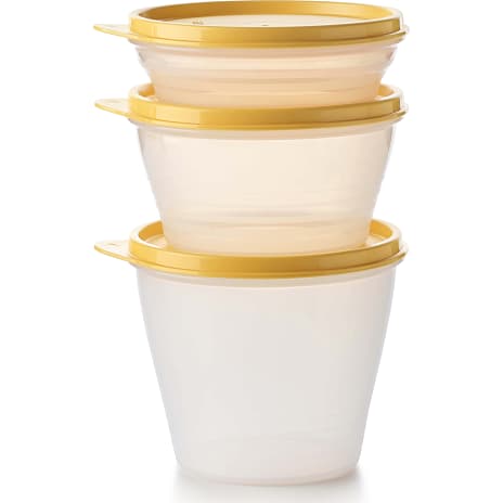 Tupperware Essentials bowle sæt (240ml/500mnl/800ml)