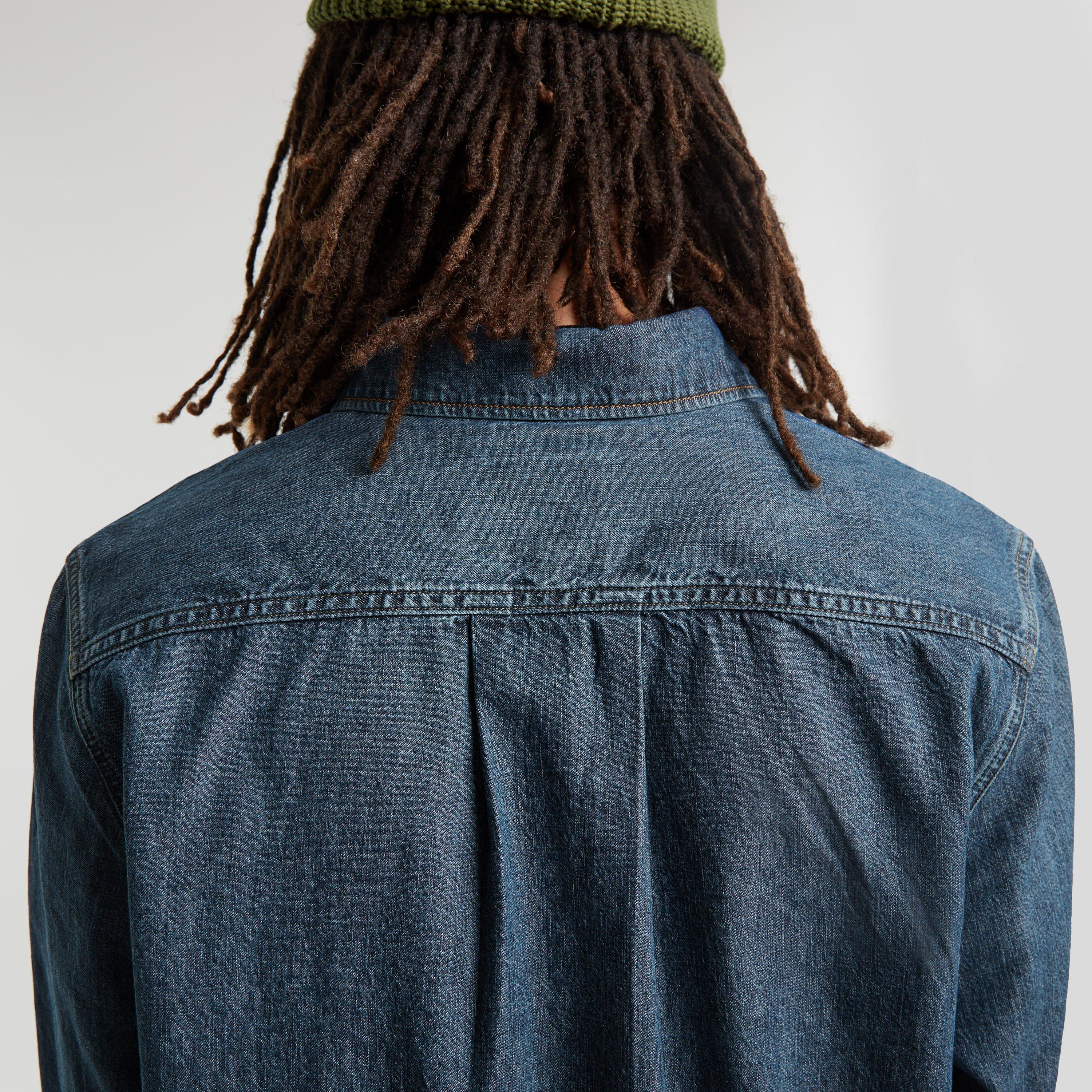 G Star Gstar 1 Pocket Denim Shirt Mens