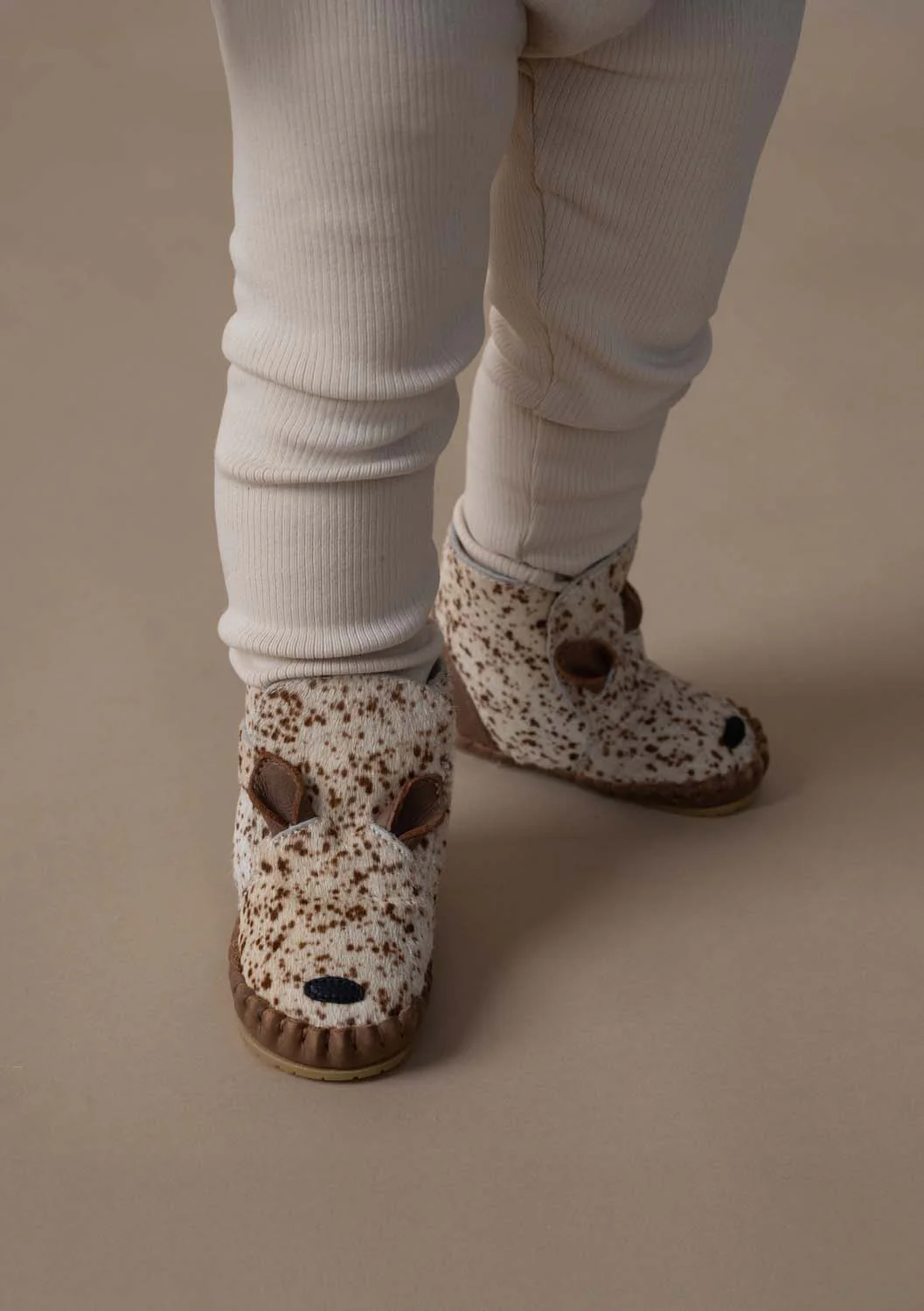 Kapi Exclusive Booties | Bambi | Bambi Spotted Cow Hair