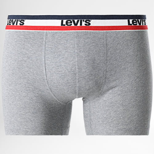 Lot De 3 Boxers 100002870 Bleu Marine Gris Chiné