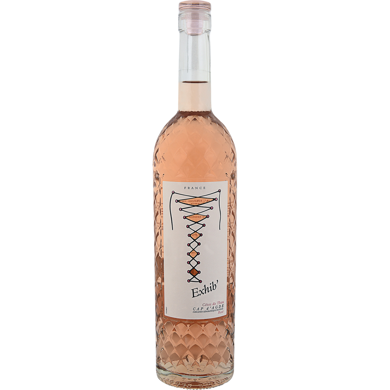 Exhib Cap d'Agde Rose 75 cl
