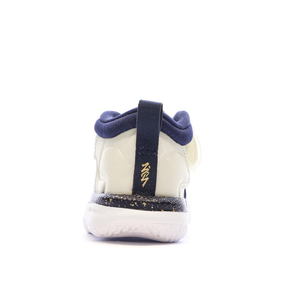 Nike Baskets Blanches/Noires Garçon Nike Jordan Zion 1