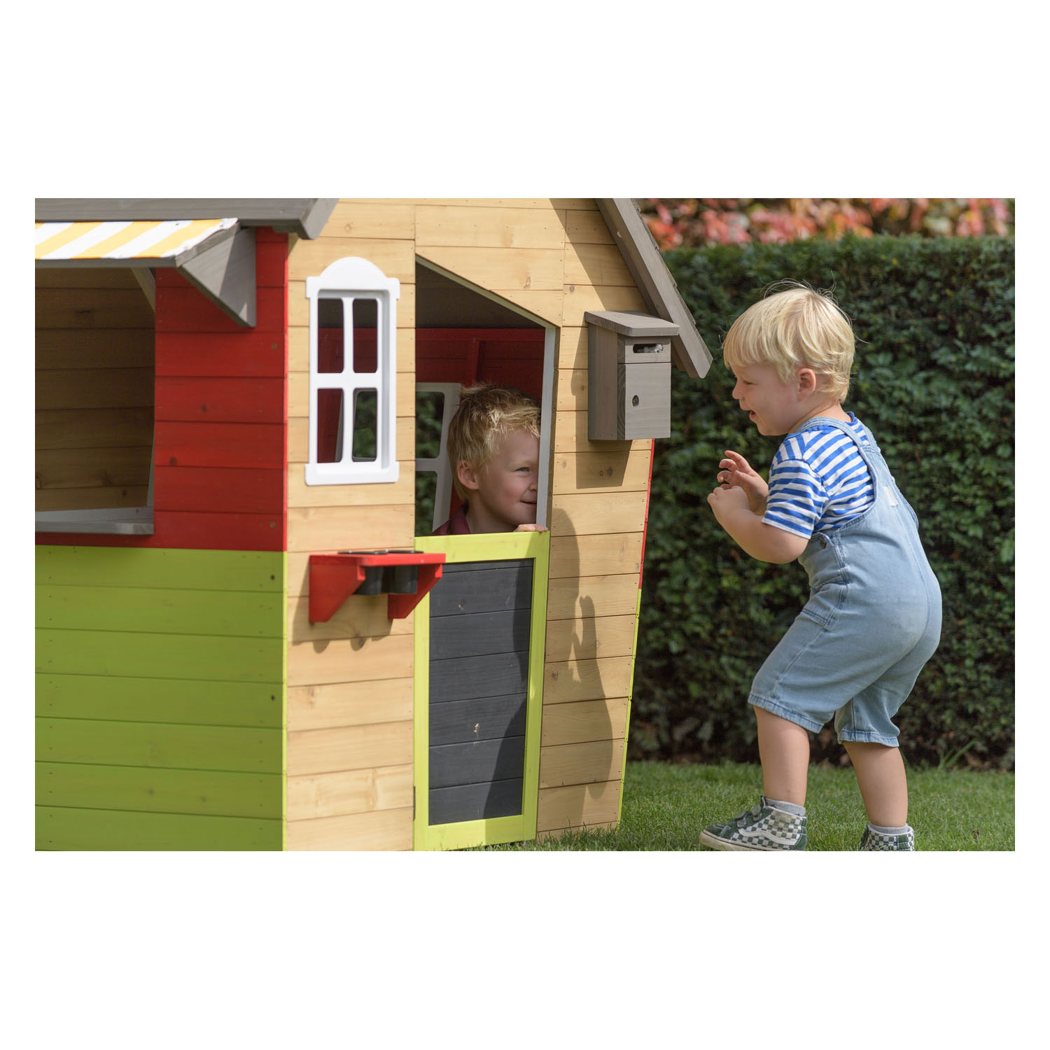 Swingking Houten Speelhuisje Fairytale