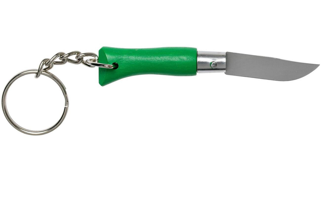 Opinel zakmes No. 02RV Keyring zakmes, Green