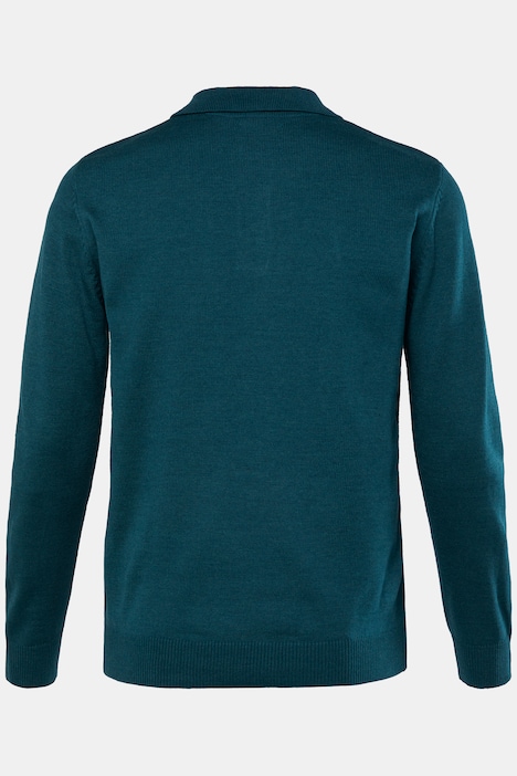 Boston Park Strick-Poloshirt, Langarm, bis 84/86