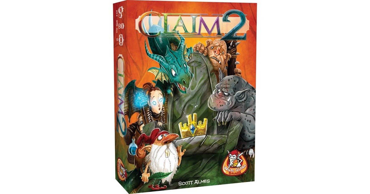 White Goblin GamesClaim 2 Kaartspel  (Nederlands, 2 spelers, 25 minuten, Vanaf 10 jaar)