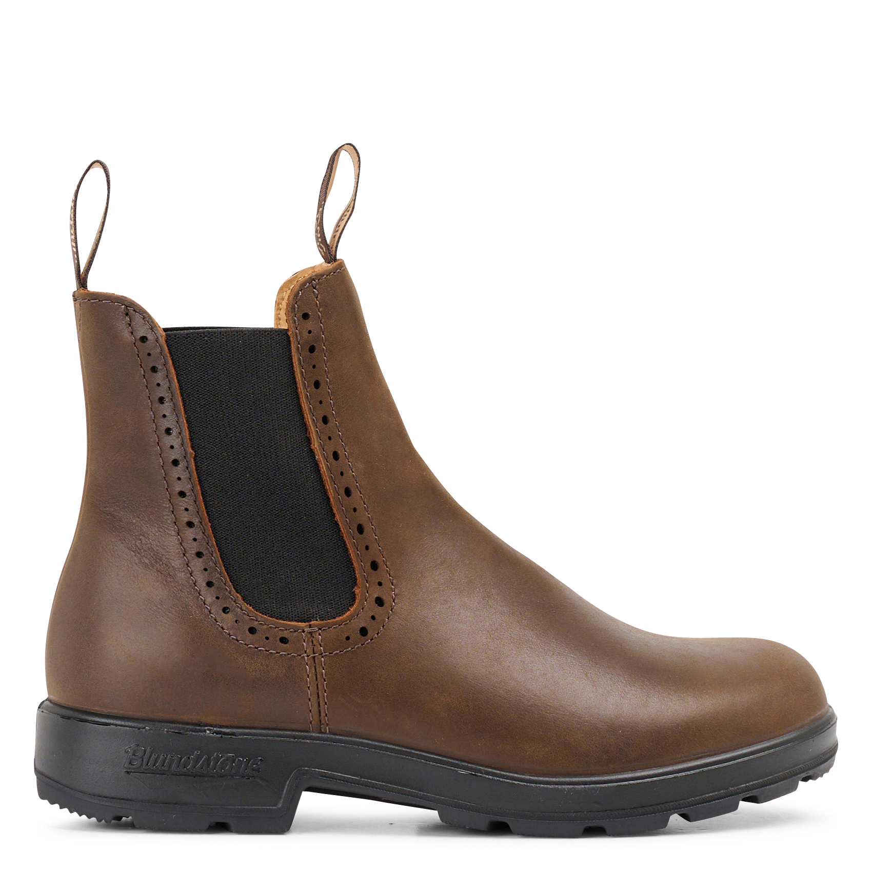 HIGH TOP CHELSEA - Boots en cuir mélangé | Marron