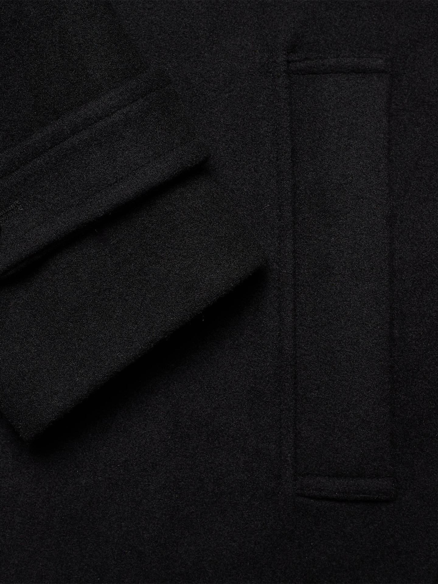 Melton Wool Coat