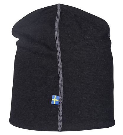 Isbjørn Of Sweden Hue - Uld/Bambus - Husky - Sort