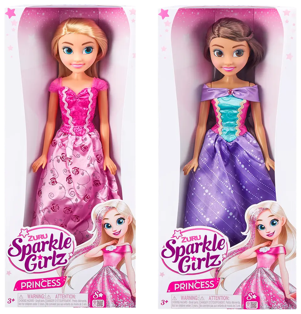 ZURU Sparkle Girlz princess assorteret