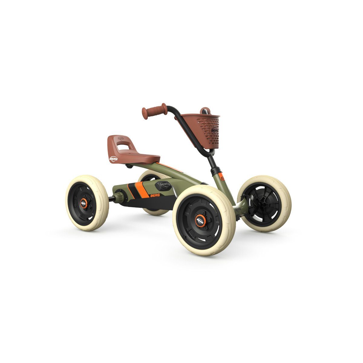 Berg Kinderfahrzeug-R&auml;der Berg Pedal Gokart Buzzy Retro Green