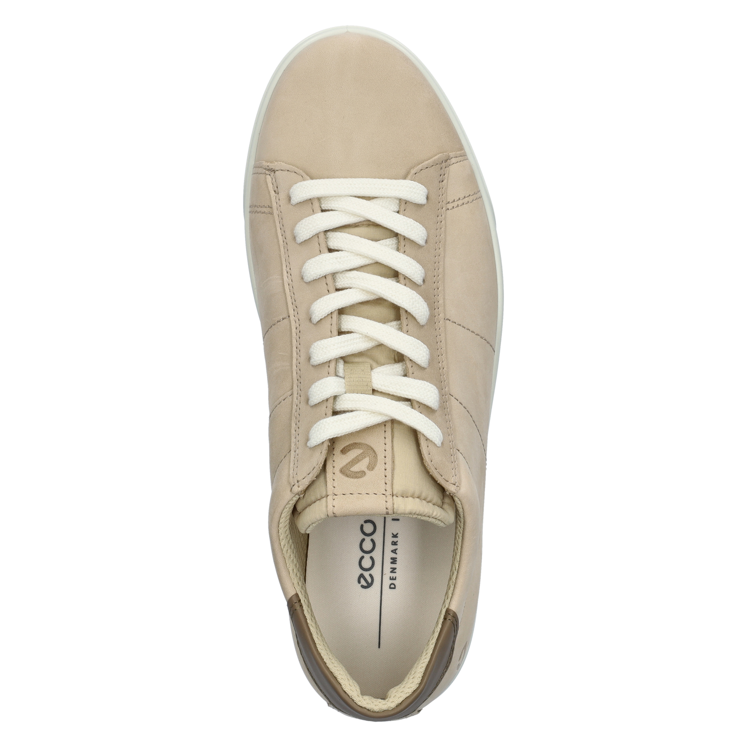 Street Lite M heren lage sneaker Ecco Beige