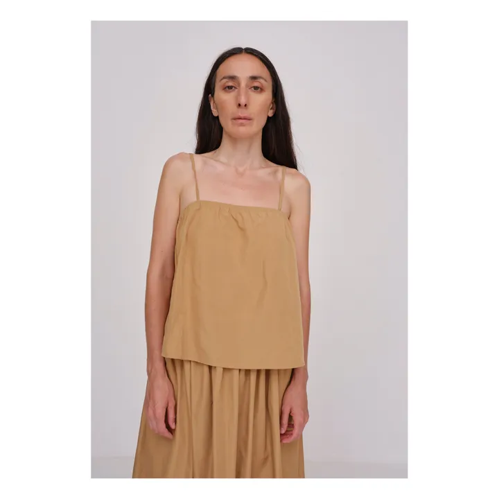HERSKIND Top Alberte Fibres Recyclées | Camel