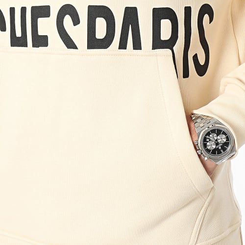Sweat Capuche Beige