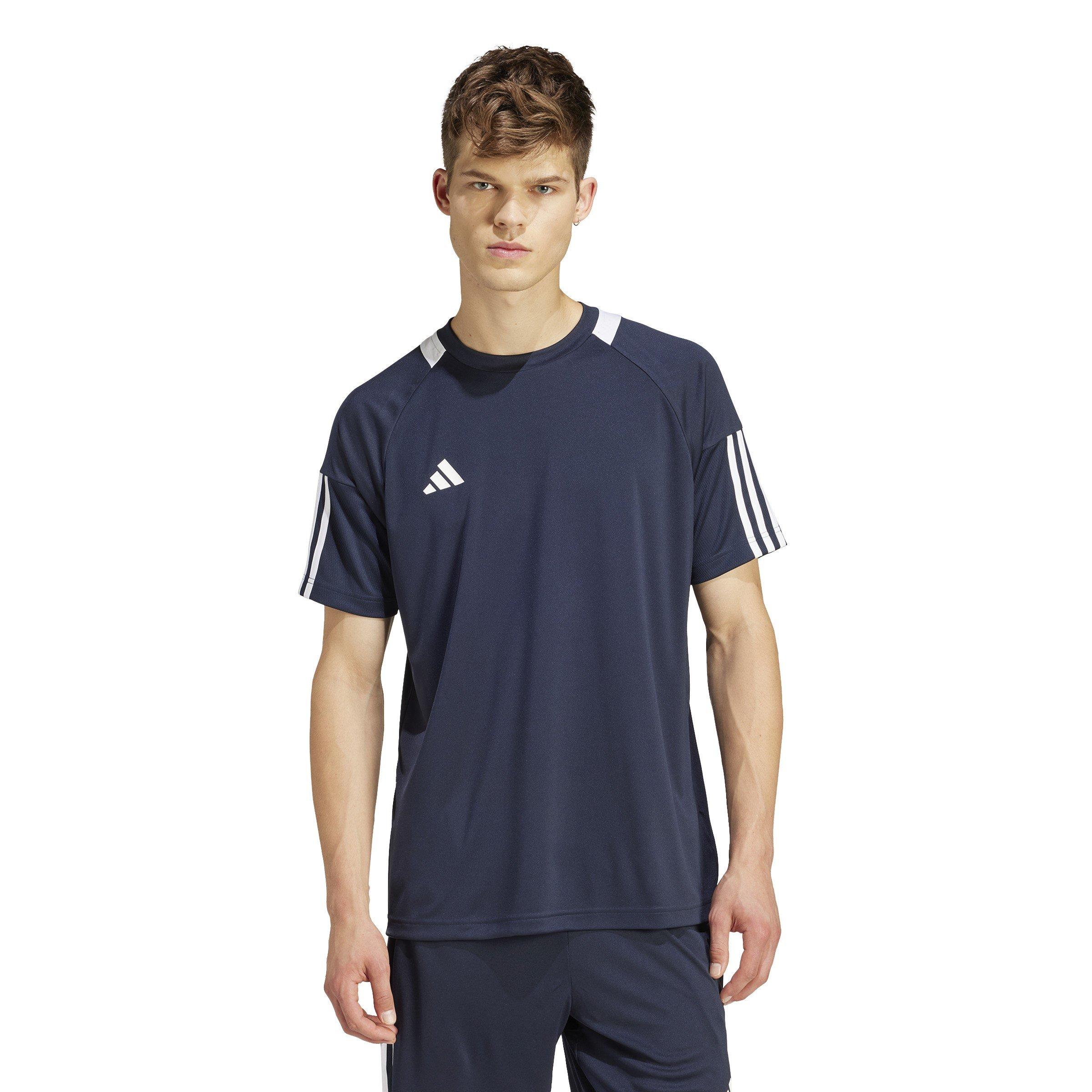 adidas Classic 3 Stripe Sereno T Shirt Mens