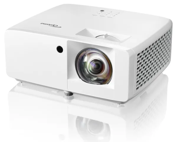 Optoma GT2000HDR - DLP-projektor - laser - 3D - 3500 lumen - Full HD (1920 x 1080) - 16:9 - 1080p - kort kast fikseret objektiv - hvid