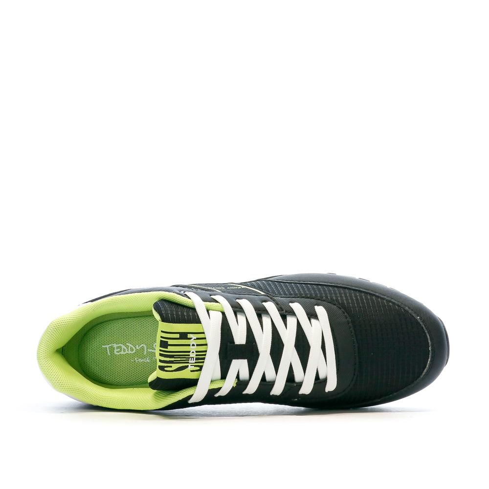 Teddy Smith Baskets Noir/Vert Homme Teddy Smith Basses