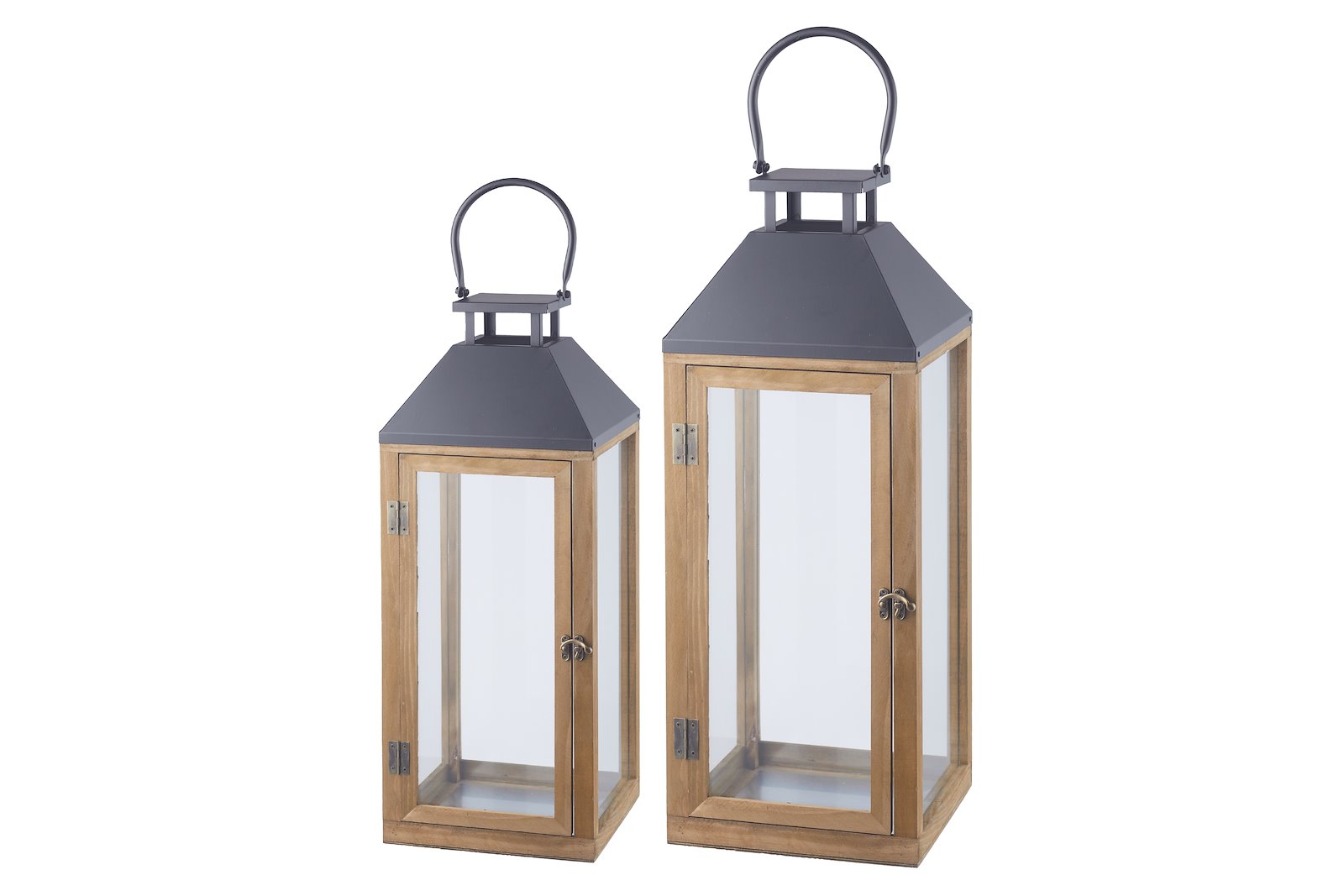 Maple lanterne Rustikk brun B22 H57,5 cm