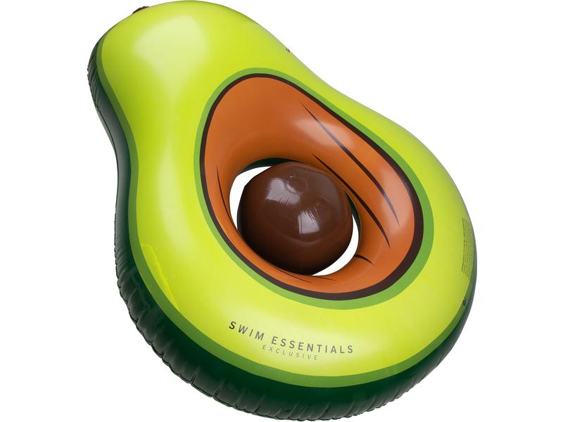 Swim Essentials Luftmatratze Avocado Aufblasbare Luftmatratze mit Strandball