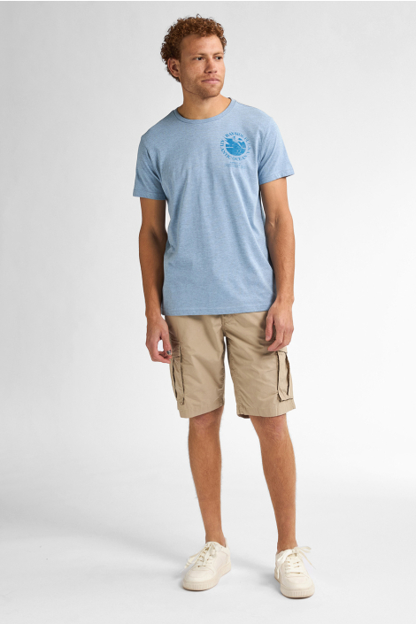 Petrol Industries blauwe heren t-shirt