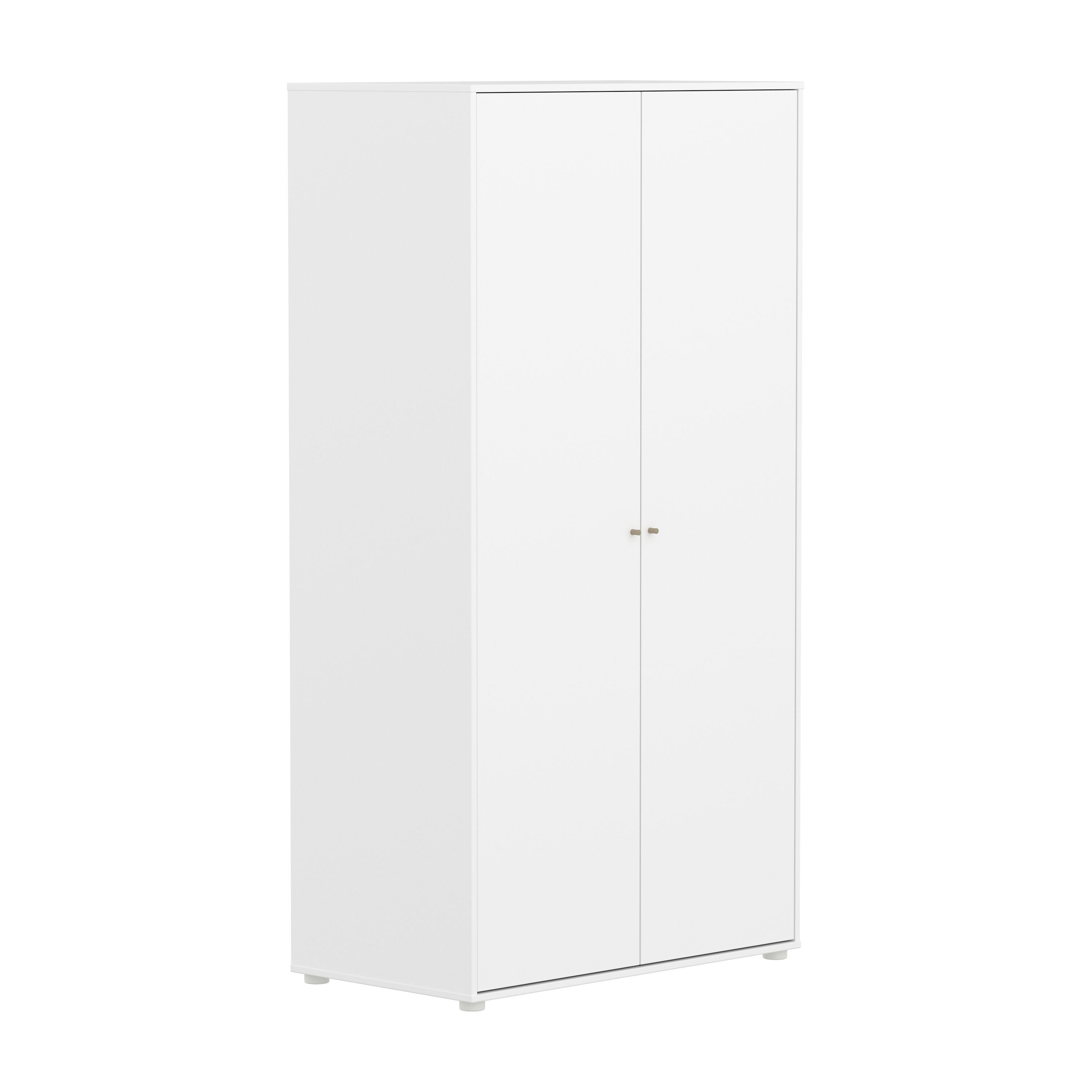 Flexa SAGA Schrank - Weiss / B: 100.0 cm x T: 55.0 cm x H: 190.0 cm