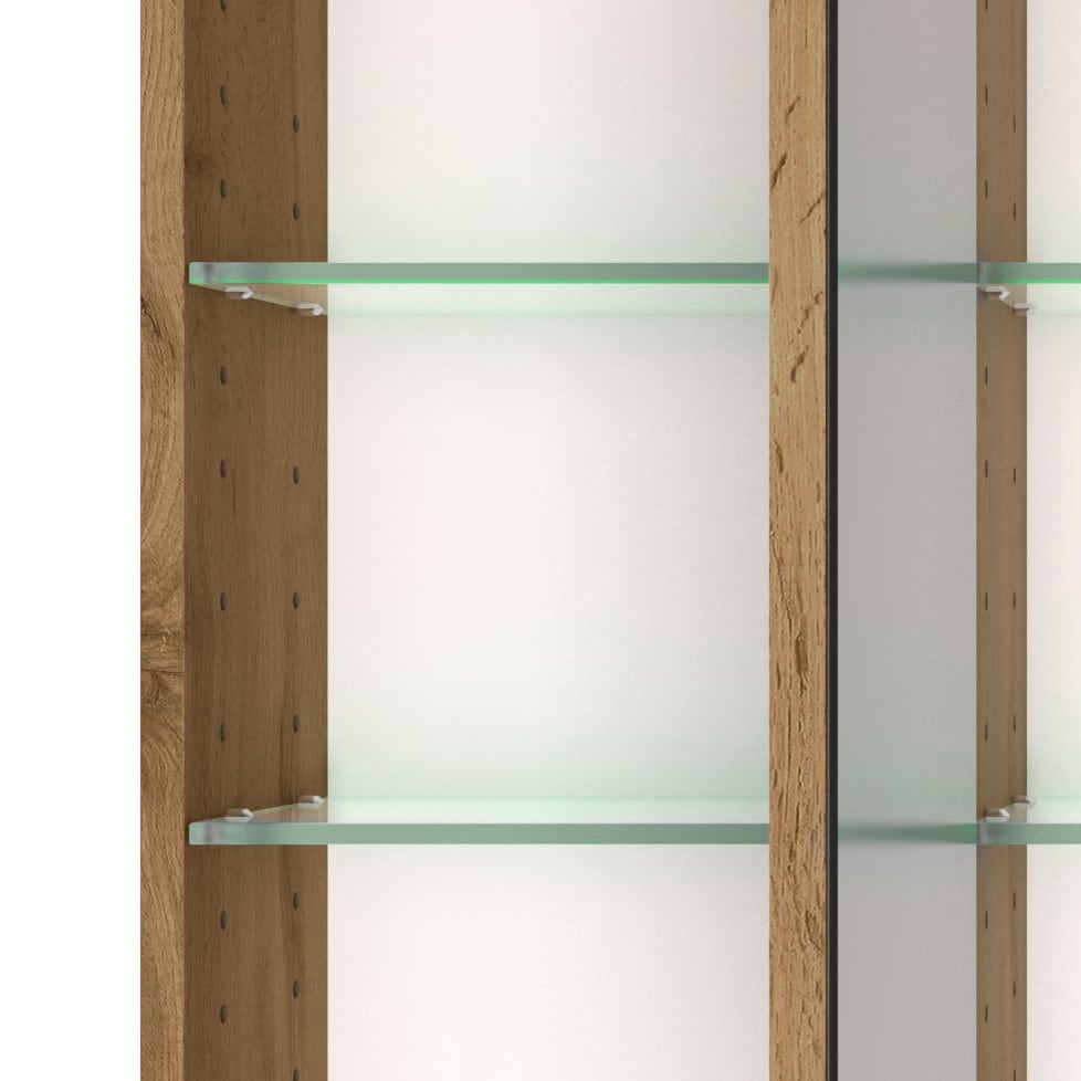 Bad-Spiegelschrank LIMBURG braun 100cm