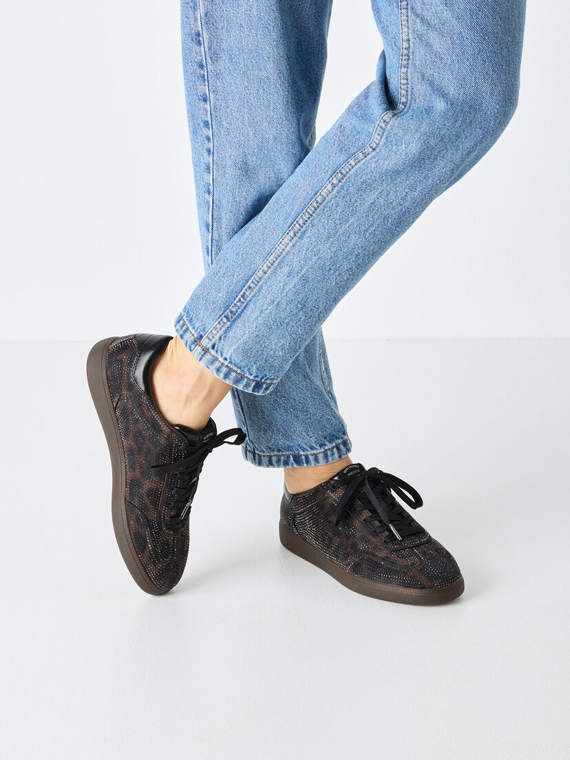 Sneaker - bruin
