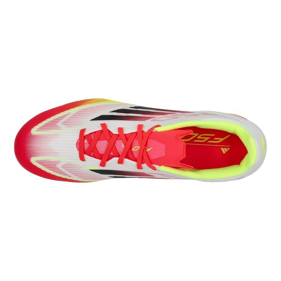 adidas F50 League MG Pure Victory - Blanc/Noir/Jaune