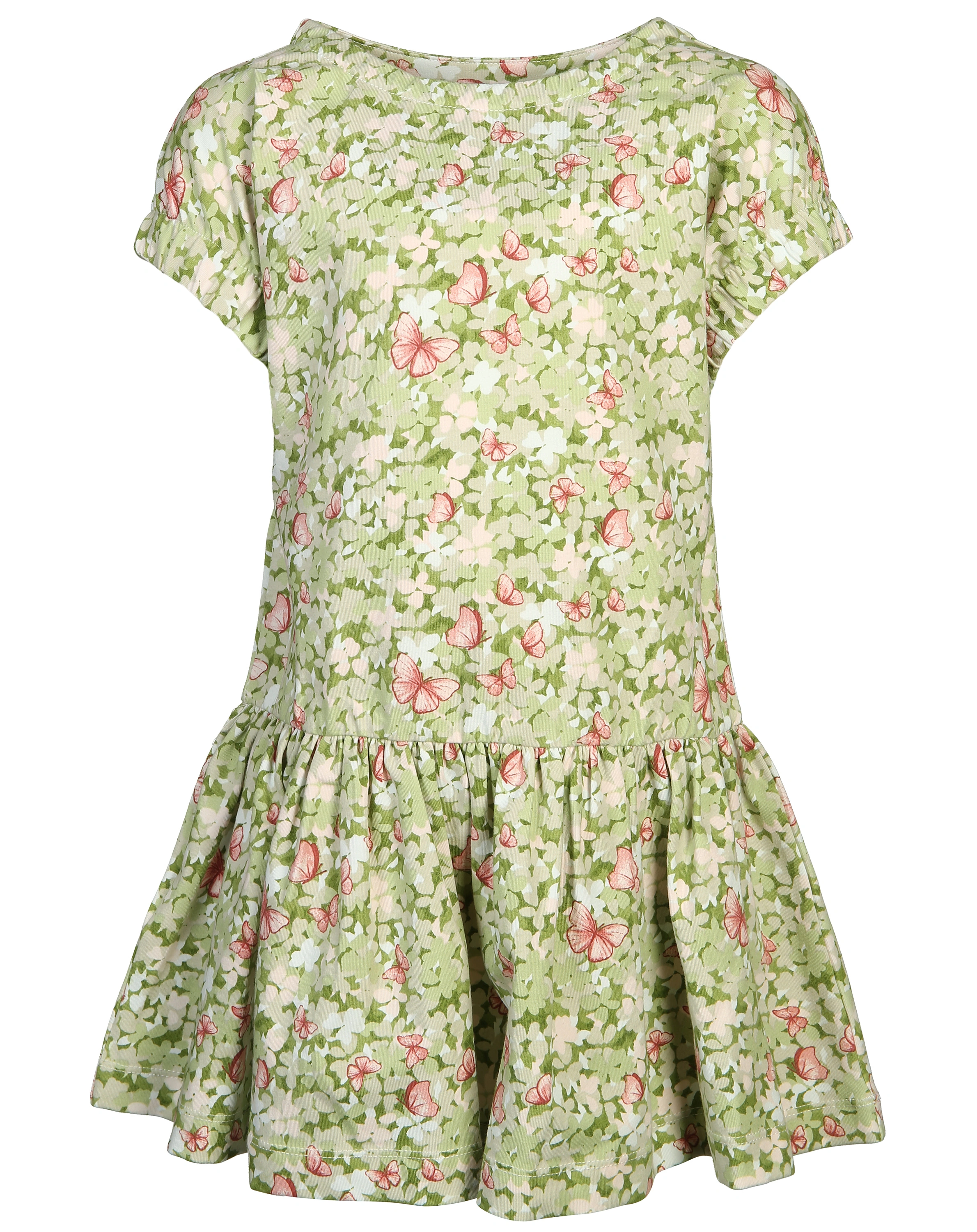Kurzarmkleid MILLEFLEUR in grün