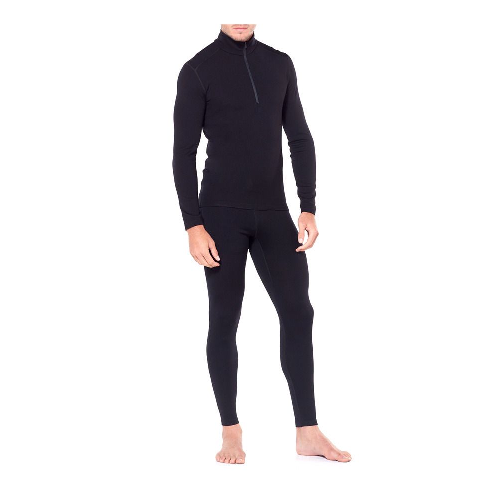 Icebreaker 260 TECH MERINO - Collant Homme black