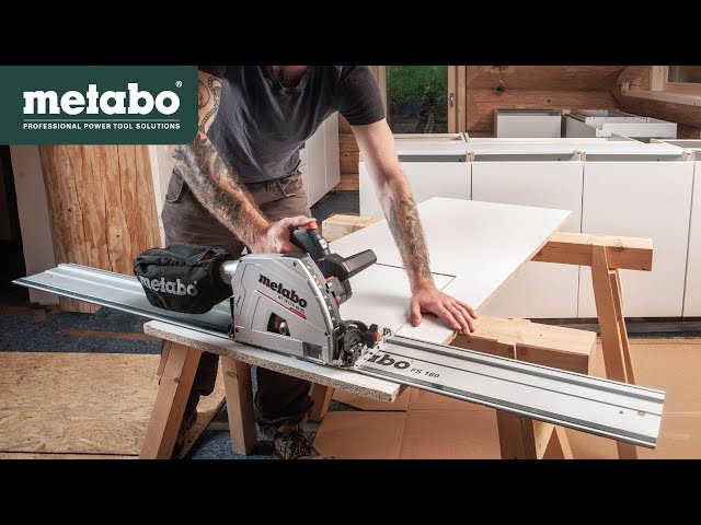Metabo KT 18 LTX 66 BL 18V Li-ion accu invalcirkelzaag set (2x 8.0Ah accu) incl. geleiderail in MetaBox - 165 x 20mm - koolborstelloos