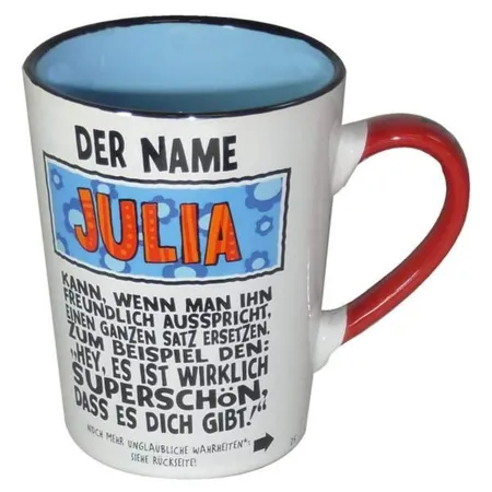 Depesche Weltbester Becher mit Name Julia