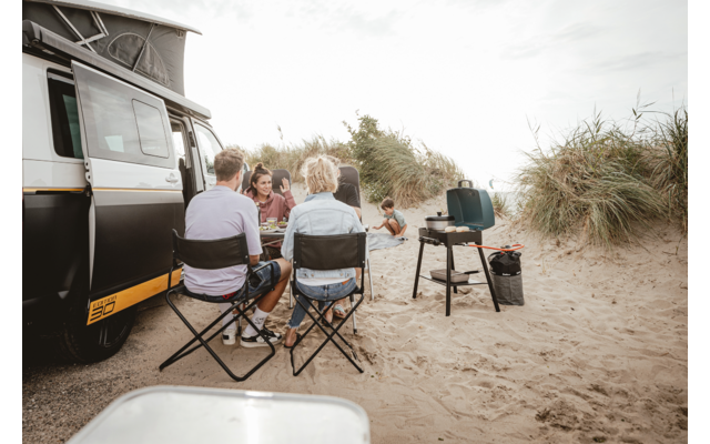 Enders Vamo Mobiler Camping Backofen inkl. Aufbackgitter & Thermometer