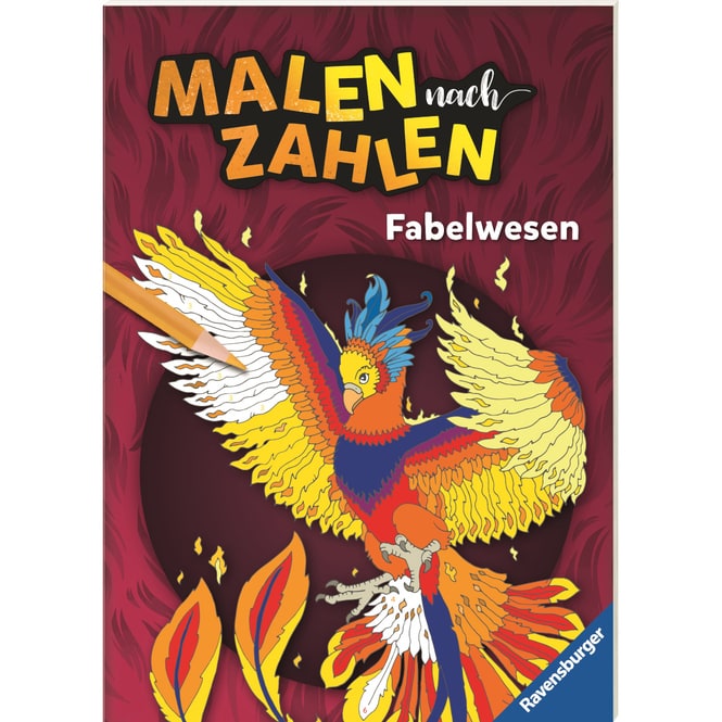Malen nach Zahlen - Fabelwesen