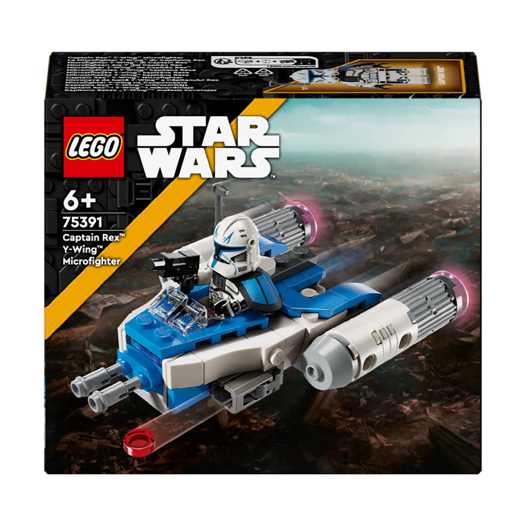 Star warsThe Clone Wars Captain Rex Y-wing microfighter Bouwbaar Speelgoed 75391