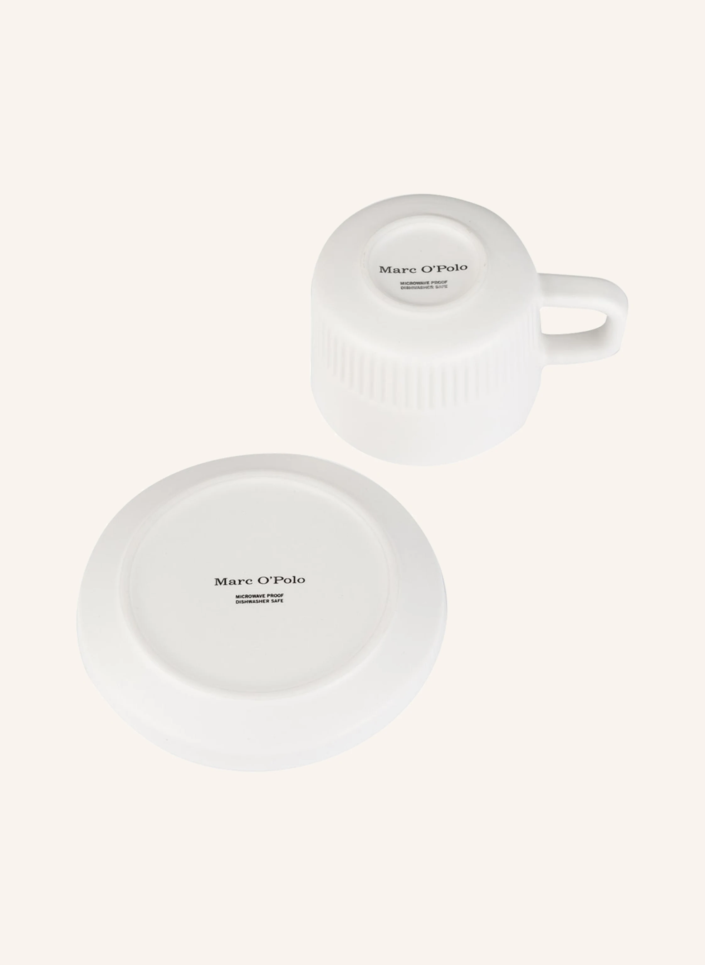 Marc O'Polo 4er-Set Espressotassen MOMENTS mit Untertasse