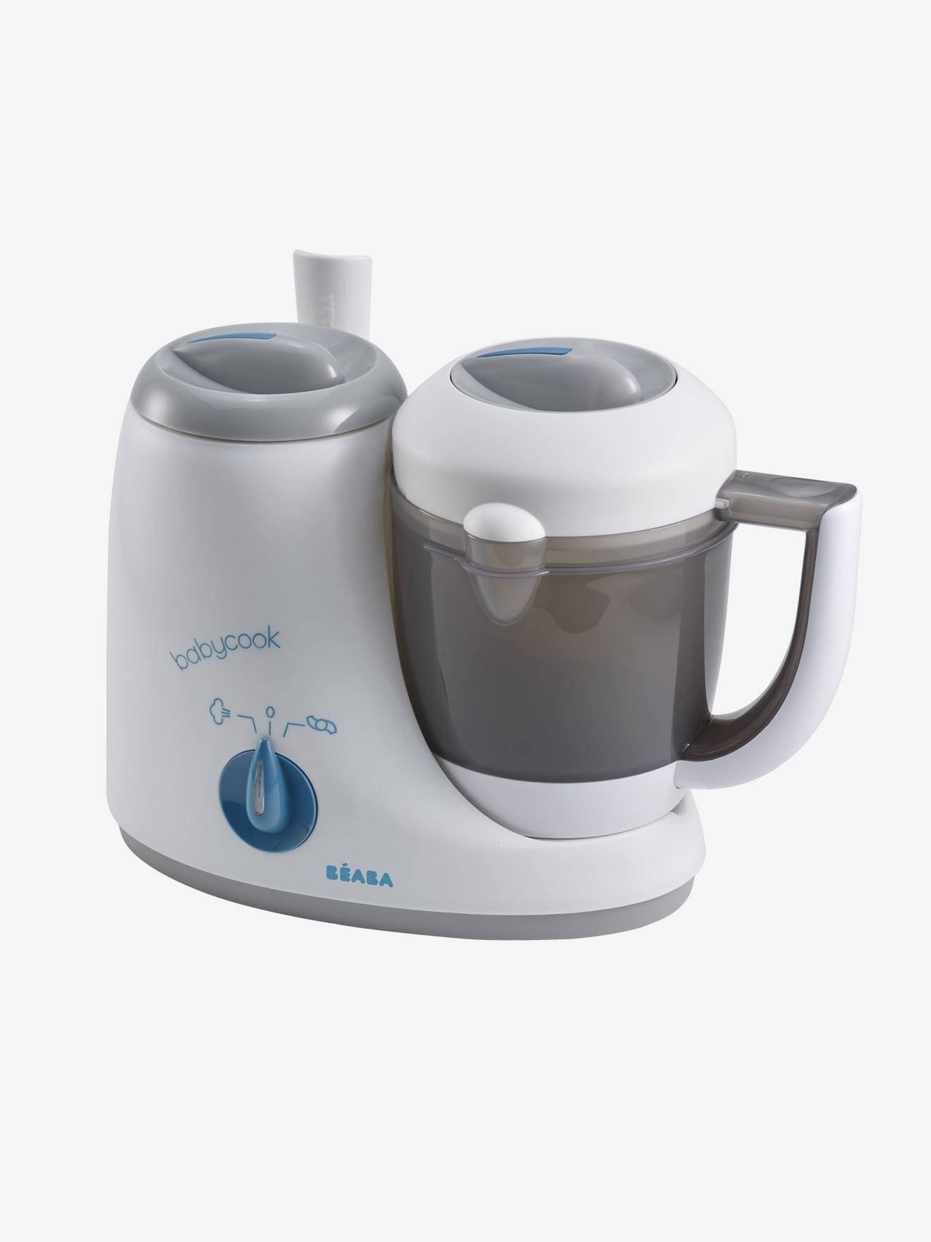 Robô de cozinha BEABA Babycook Original branco/azul/cinza