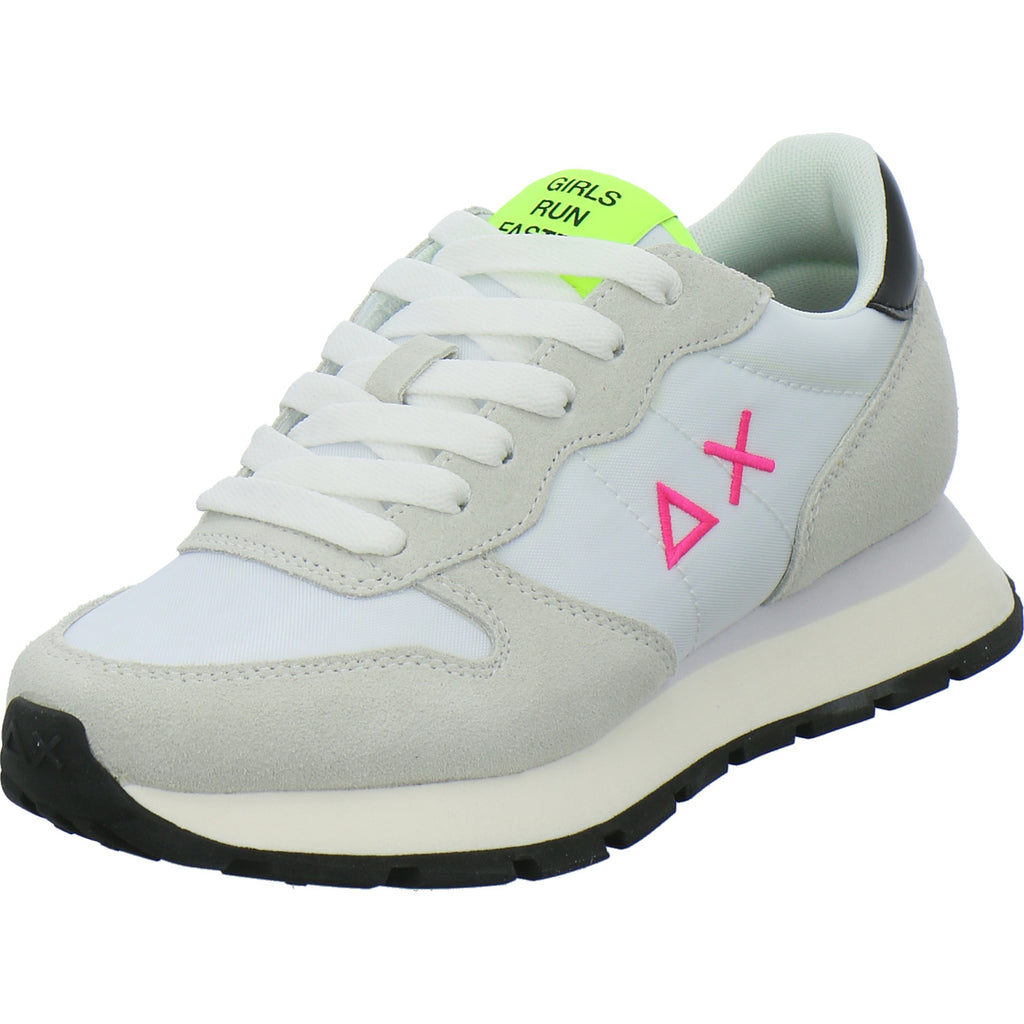 SUN68 Sneaker Damen Ally Solid Weiß-kombi