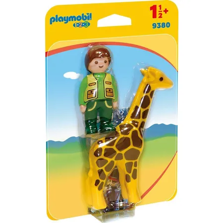 PLAYMOBIL® 9380 Tierpfleger mit Giraffe