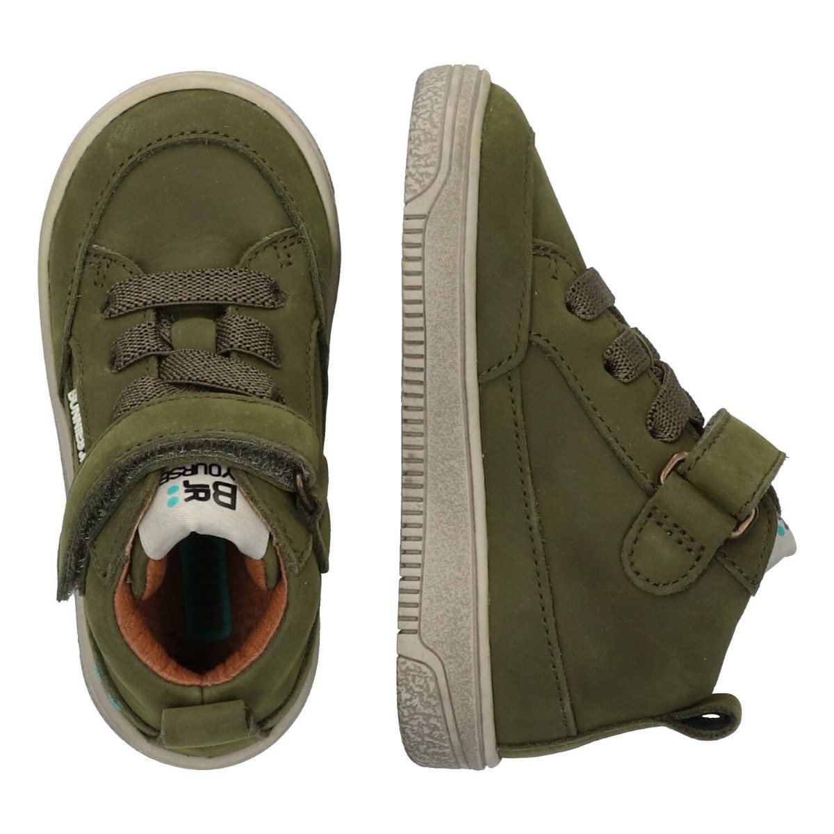 Max Mallow - Hoge Sneakers Bunnies Groen