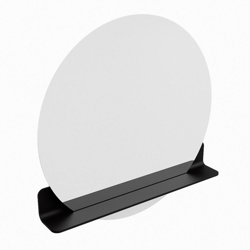 Mondiaz Spot spiegel rond Ø80cm met planchet urban